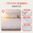 【3M】可水洗輕透被-雙人+新一代純棉防蹣床包枕套組-雙人(北歐藍/奶油米/清水灰)