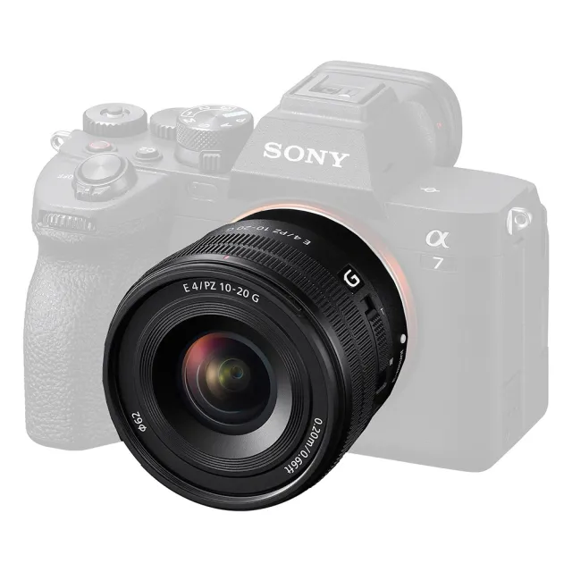 【SONY 索尼】E PZ 10-20 mm F4 G SELP1020G (公司貨) 超廣角變焦鏡頭 電動變焦鏡頭 APS-C 無反微單眼鏡頭