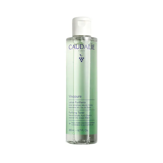 【CAUDALIE 歐緹麗】葡萄毛孔淨化活膚水 200ml(全新包裝)