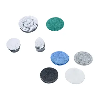 【GOOFINDS】電動清潔刷頭 GBH02-grey(刷地板/刷浴室/刷瓦斯爐/旗艦8件刷頭組 / GH203用)