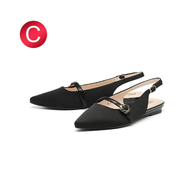 【AS 集團】聚會首選 樂福低跟鞋/娃娃鞋/低跟鞋/高跟鞋(多款任選)