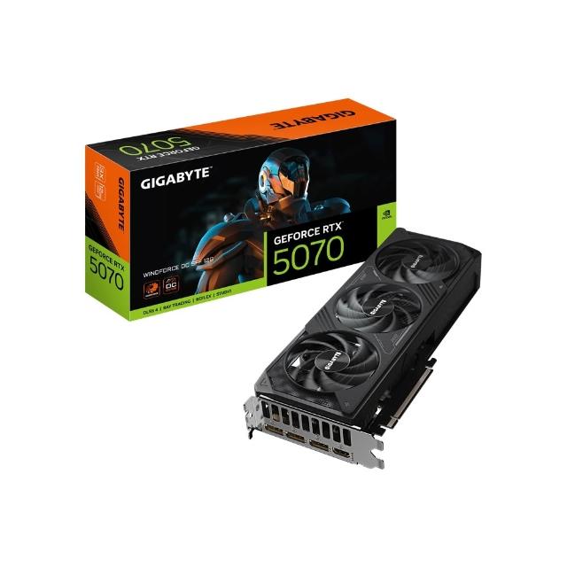 【技嘉】顯卡+電源組合★RTX5070 WINDFORCE OC SFF 12G 顯示卡+EPONTEC MARS-750 ATX3 金牌電源供應器