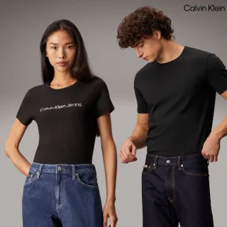 【CALVIN KLEIN】官方旗艦館 CK 經典男女款短袖T恤 多款任選