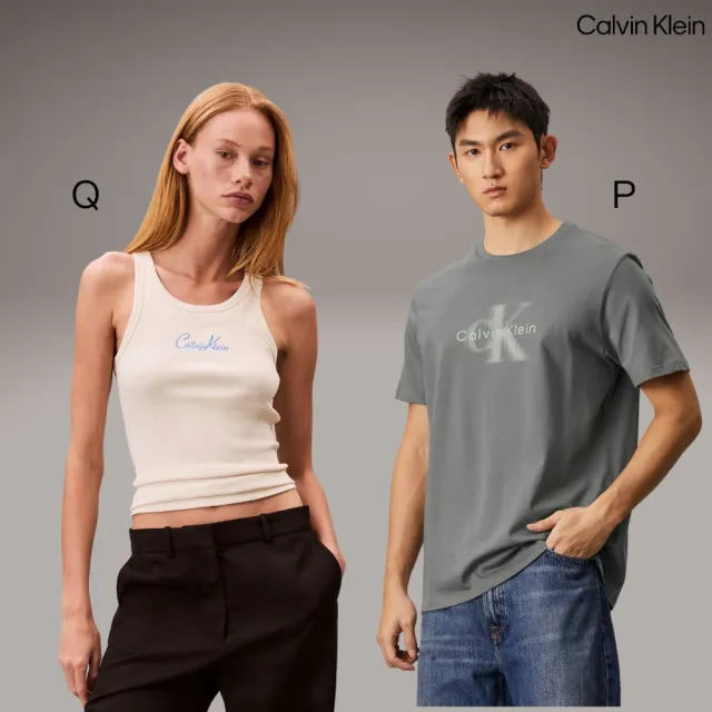 【CALVIN KLEIN】官方旗艦館 CK 經典男女款短袖T恤 多款任選