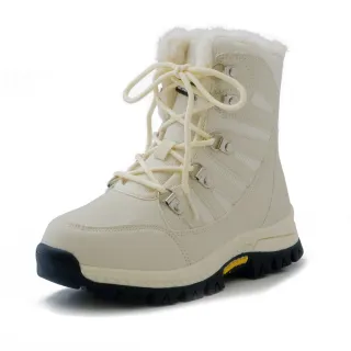 【nono house】an.an 雪地漫步保暖防潑水中筒雪靴(米)