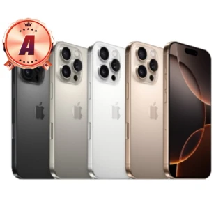 【Apple】A級福利品 iPhone 16 Pro Max 6.9吋 1TB(電池95% 外觀近全新 非原廠外盒)
