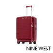 【NINE WEST 官方直營】BYRON 經典直條 前開式 28 24 20吋行李箱 可加大 登機箱(均一價)