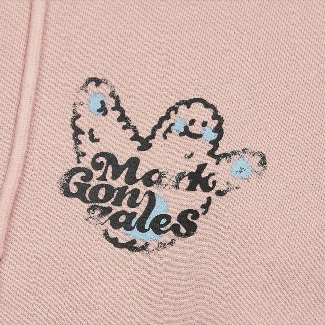 【Mark Gonzales】女裝 小天使娃娃帽T-粉紅色