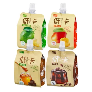 【盛香珍】低卡凍飲-180gX6包入(咖啡凍/蜂蜜仙草/檸檬愛玉/芒果布丁)