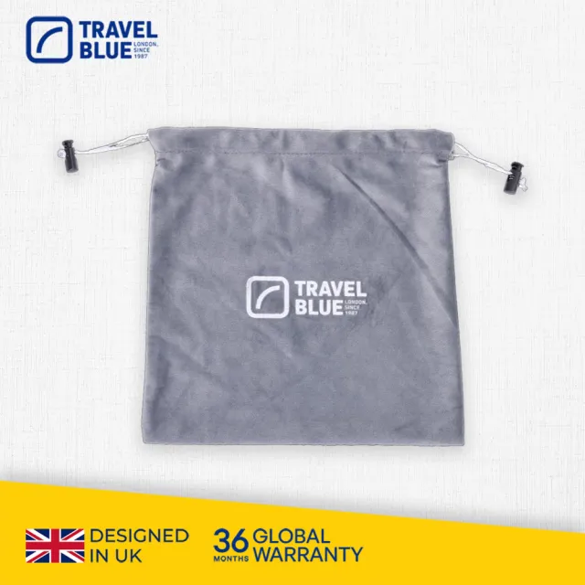 【Travel Blue 藍旅】頸枕通用收納袋(防塵袋 頸枕收納袋 4色可挑)