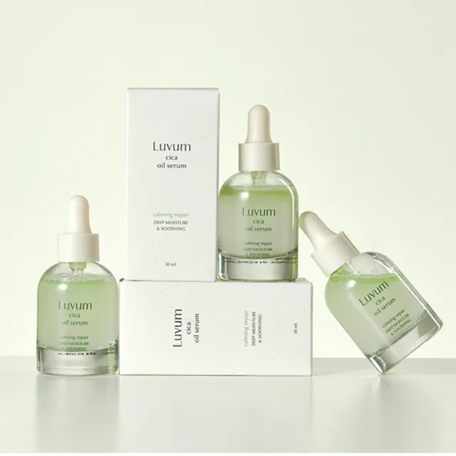 【Luvum】日夜雙效組 金縷梅棉片60片+積雪草精華油30ml 保濕 控油 鎮靜 官方直營(棉片 精華油)