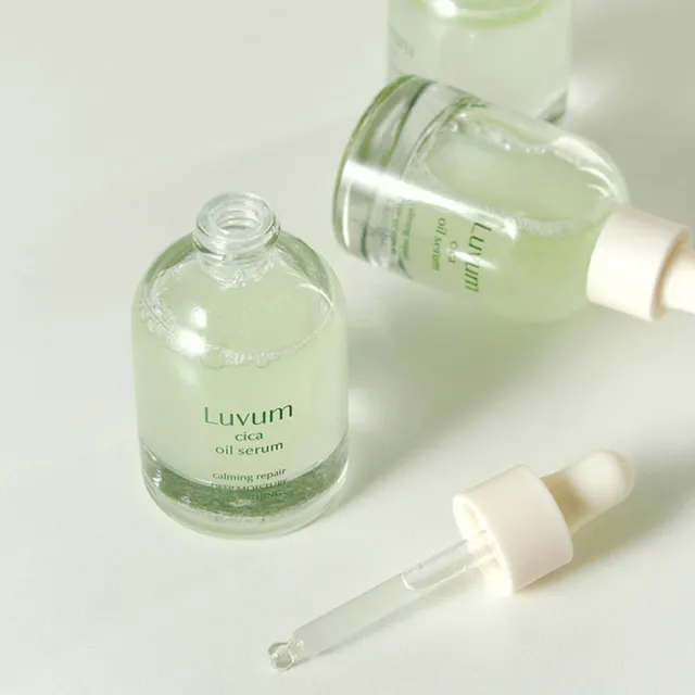 【Luvum】日夜雙效組 金縷梅棉片60片+積雪草精華油30ml 保濕 控油 鎮靜 官方直營(棉片 精華油)