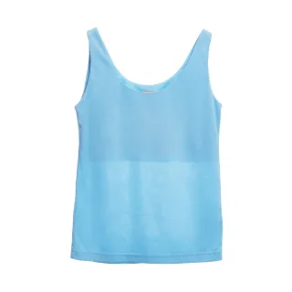 【iROO】淺藍針織背心