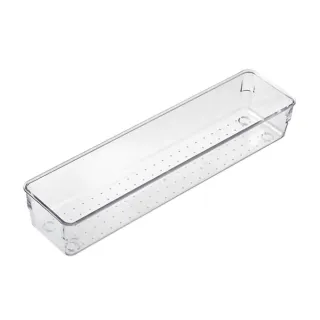 【isona】透明收納盒 壓克力收納盒 文具收納 小物收納 分隔置物盒 分類盒 整理盒(3號 儲物盒 抽屜收納)