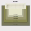 【匠俱】地毯-140×200cm(客廳可擦中古風地墊 臥室防水輕奢高級感復古地墊)