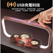 【YIZ TIME】USB床頭檯燈 三合一木紋夜燈(小夜燈 檯燈 帶日期 桌面燈hl)