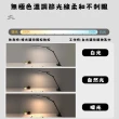 【YIZ TIME】LED護眼檯燈 折疊充插兩用夾子燈(檯燈 護眼燈 夾子燈 補光燈hl)