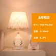 【易利談】歐式裝飾床頭燈 臥室檯燈(調光開關/三擋亮度 上下燈可分控)