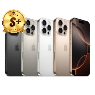 【Apple】S+級福利品 iPhone 16 Pro 6.3吋 256G(電池96% 外觀近全新 非原廠外盒)