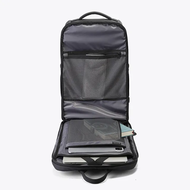 【leaper】雙11 城市通勤系列高機能型多分層15.6吋筆電防水包 大容量雙肩後背包(電腦後背包)