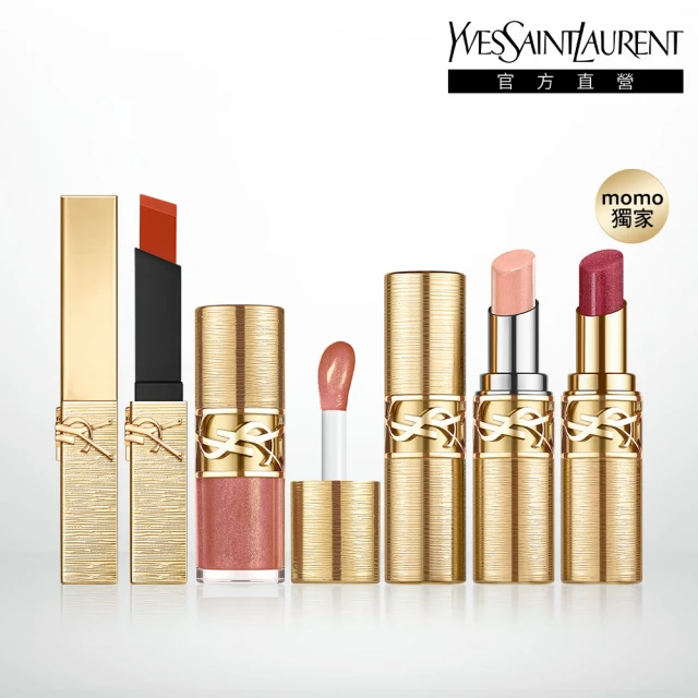 【YSL】官方直營 2025聖誕限量唇彩(任選一款/奢華唇膏/水唇膏/嫩唇凍/蜜唇膏/新品上市)