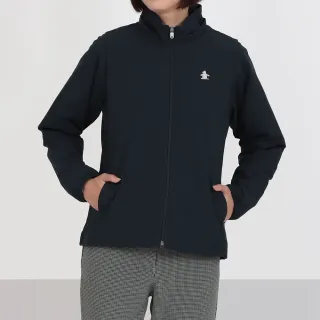 【Munsingwear】企鵝牌 女款藏青色標準版型防潑水外套 MLWJ6622