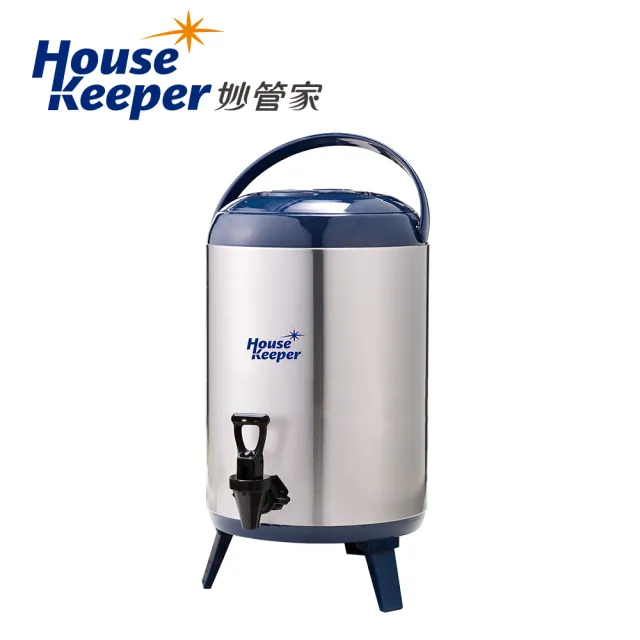 【妙管家】不鏽鋼保溫保冷冰桶/茶桶 9.5L(#304內膽)