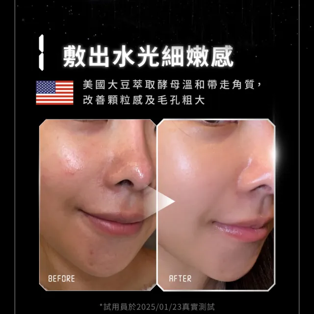 【Relove官方直營】全酵肌泌外泌體拋光嫩皮緊緻4件組(泌膜80ml任選2入+嫩皮水100ml+玻色因乳30ml)
