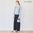 【en-suey 銀穗】網路限定 休閒抽繩西裝寬管長褲-女