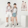 【MI MI LEO】買一送一-全面機能竹炭連帽防曬外套 竹炭女背心-共2件(台灣製 抗UV 竹炭抗菌 吸濕排汗)