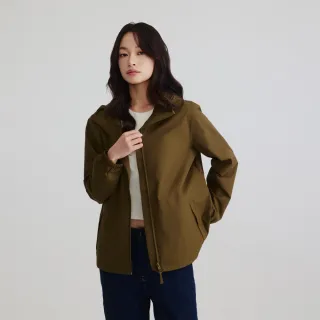 【Timberland】女款橄欖綠色防水外套(A66PK302)