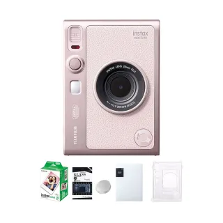【FUJIFILM 富士】Instax Mini EVO 混合式數位拍立得相機 原廠公司貨(水晶殼20張底片相冊..豪華組)