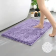 【ANTIAN】2入組 雪尼爾加厚防滑吸水地墊40*60cm(高密度絨毛/浴室用/止滑升級)