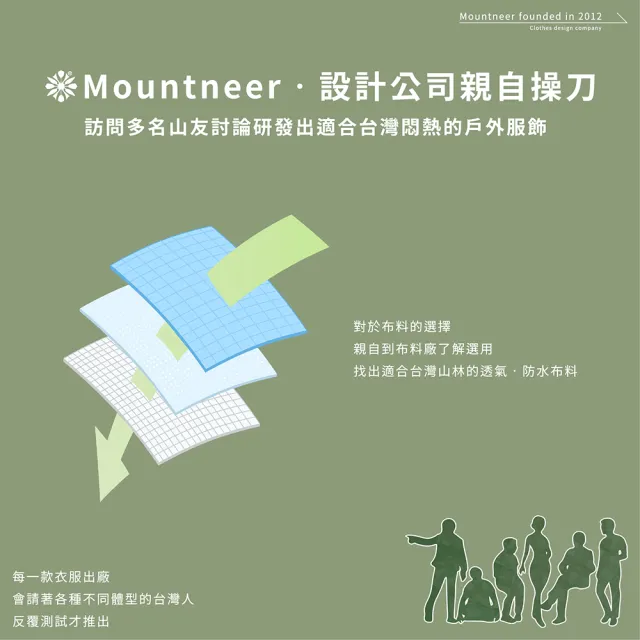 【Mountneer 山林】透氣抗UV橫紋袖套-酒紅-11K96-43(袖套/防曬/戶外休閒/)