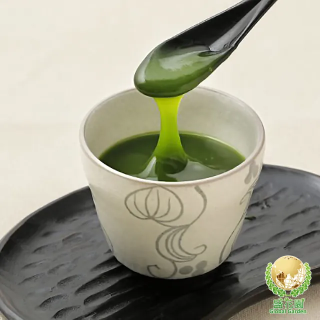 【盛花園】日本原裝羽衣甘藍菜青汁20入+抹茶葛粉3入養生組(羽衣甘藍菜青汁3g/入、抹茶葛粉23g/包)