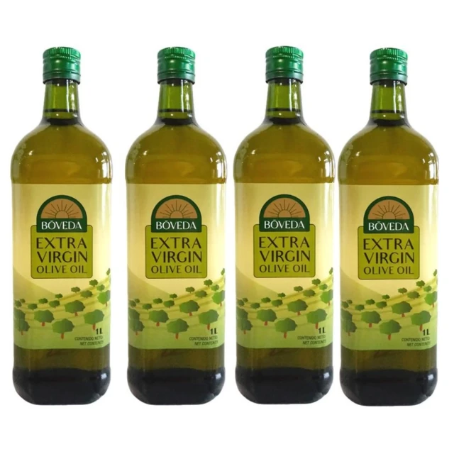 【慕雅利華】BOVEDA柏菲答特級初榨冷壓橄欖油(1000ml X 4瓶)