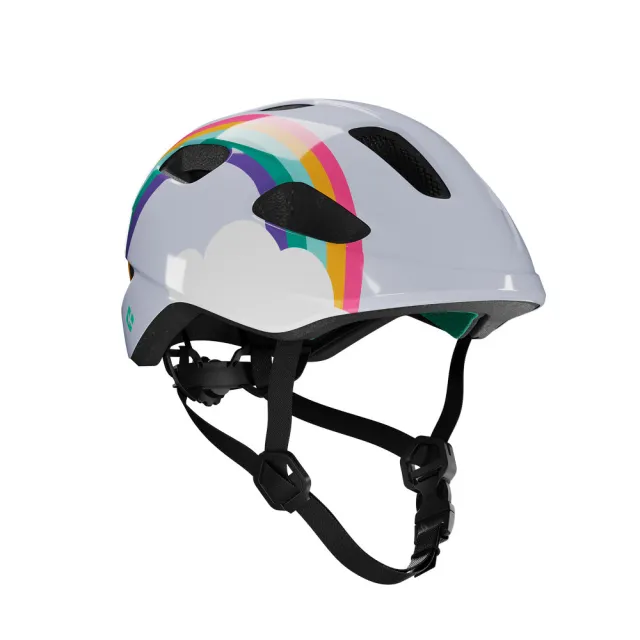 【LAZER】PNUT 2.0 KinetiCore 幼童用 自行車安全帽 五色彩虹