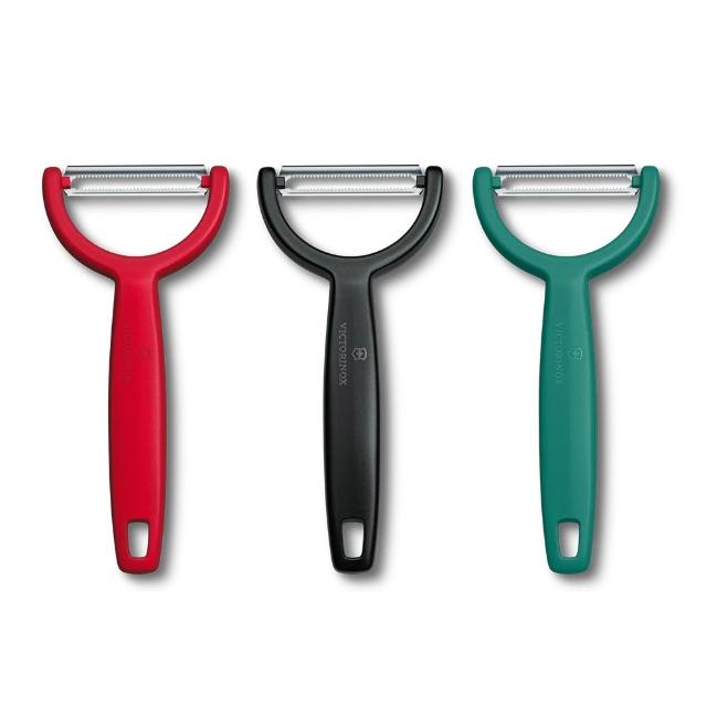 【VICTORINOX 瑞士維氏】Ypso Peeler系列 Y字型削皮器 紅/黑/綠(6.0963)
