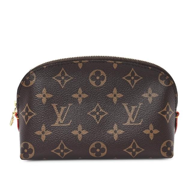 LV LOUIS VUITTON路易威登 M47515 經典 Monogram 帆布塗層拉鍊化妝包
