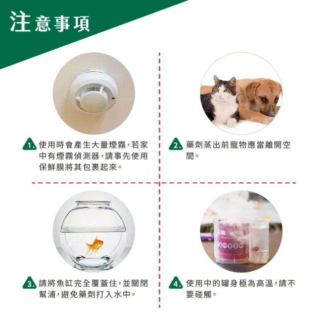 【鱷魚】水蒸式殺蹣滅蟑藥25g-6組(適用7-10坪 強效驅殺12種害蟲!)