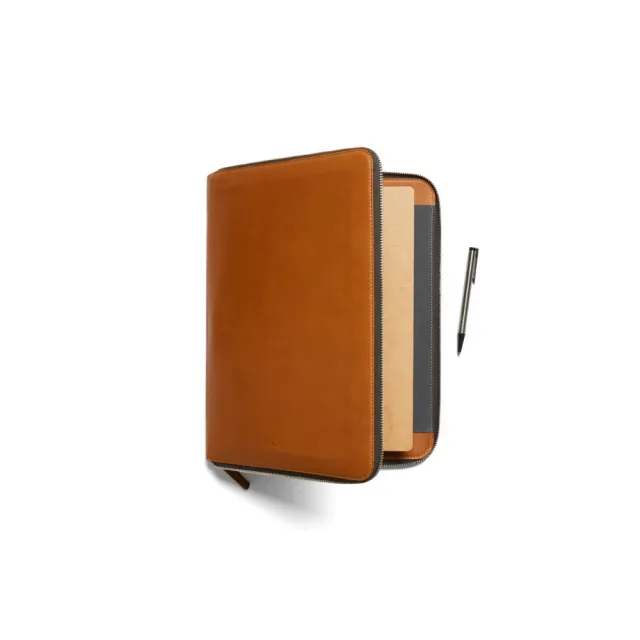 【Bellroy】官方直營 Work Folio A4 真皮商務皮件夾(焦糖棕)