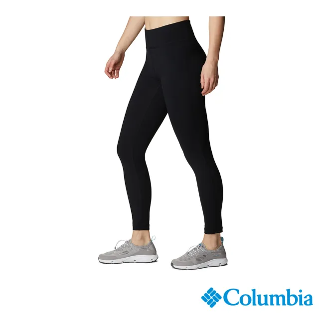 【Columbia 哥倫比亞】女款-極暖快排內著長褲-Omni-Heat Infinity™ - 黑色(UAL48880BK/JF)