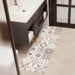 【半島良品】買1送1真正吸水防滑防油污軟式科技皮革地墊120cm(3秒瞬吸 不留水痕  不易發霉 5.0升級科技皮)