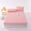 【日禾家居】買一送一 冰絲涼感床包枕套組-單/雙/加大/特大(床包高度35公分)or涼被任選(冰冰被150X200公分)