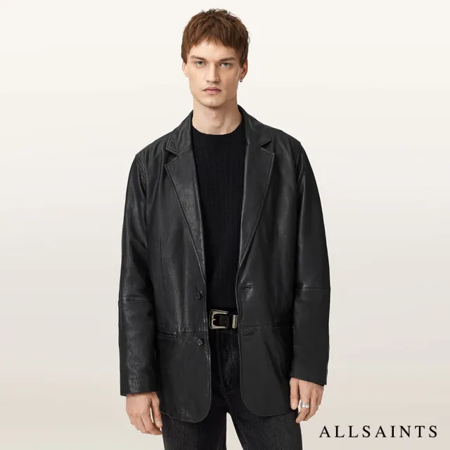 【ALLSAINTS】ASHVALE 羊皮西裝皮衣外套 M032LD(常規版型)