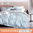 【MIT iLook】超值2入 台灣製優質萊賽爾天柔絲床包枕套組(雙人-多款花色可選)