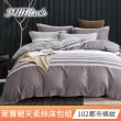 【MIT iLook】買1送1 台灣製萊賽爾天柔絲床包枕套組(單人-多款可選)