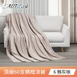 【MIT iLook】買1送1 獨家台灣製 頂級60支100%萊賽爾天絲300織-石墨烯精美框涼被150X180公分(多色選/涼夏)
