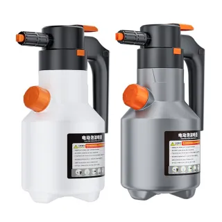 【GER 泰】加厚電動泡沫噴壺2L(洗車 泡沫 增壓)