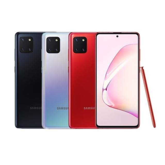 三星 Galaxy Note 10 Lite 搭載 8GB RAM 與 128GB 儲存空間，6.7 吋 2400x1080 解析度螢幕，提供流暢 Android 10 體驗。八核心 Exynos 處理器（2.7+1.7 GHz），4500mAh 電池續航，1200 萬畫素主相機與 3200 萬前置鏡頭，支援 microSD 擴充、NFC 與 Bluetooth。直立式設計，輕巧 199g，適合商務與娛樂，NCC 認證，3 個月保固。